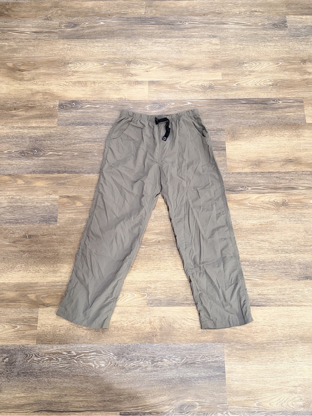 vintage gramicci lightweight nylon trail pants grey - large 29 - Picture 2 of 8